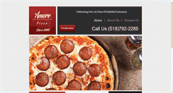 Desktop Screenshot of amorepizzapie.com